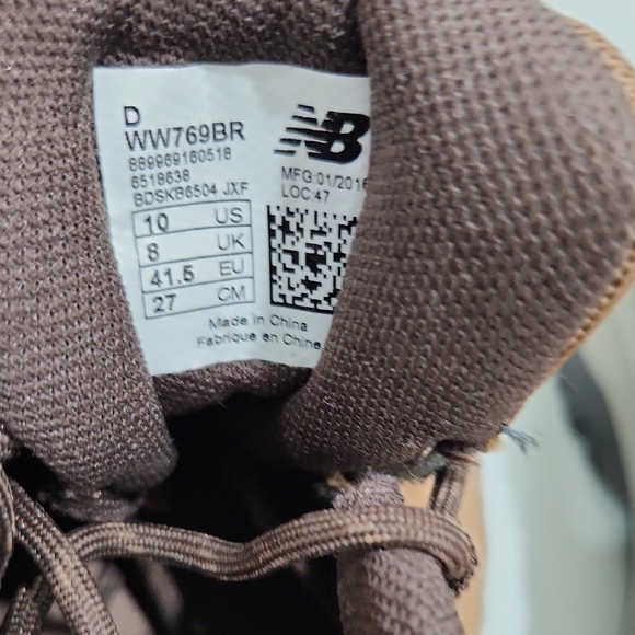 New Balance 769 Women's Trail Walking Shoes - Bungee Chocolate (WW769BR) - Picture 10 of 11